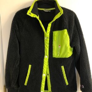 Champion UO Exclusive Button Down Sherpa Jacket